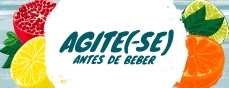 Agite-se antes de beber